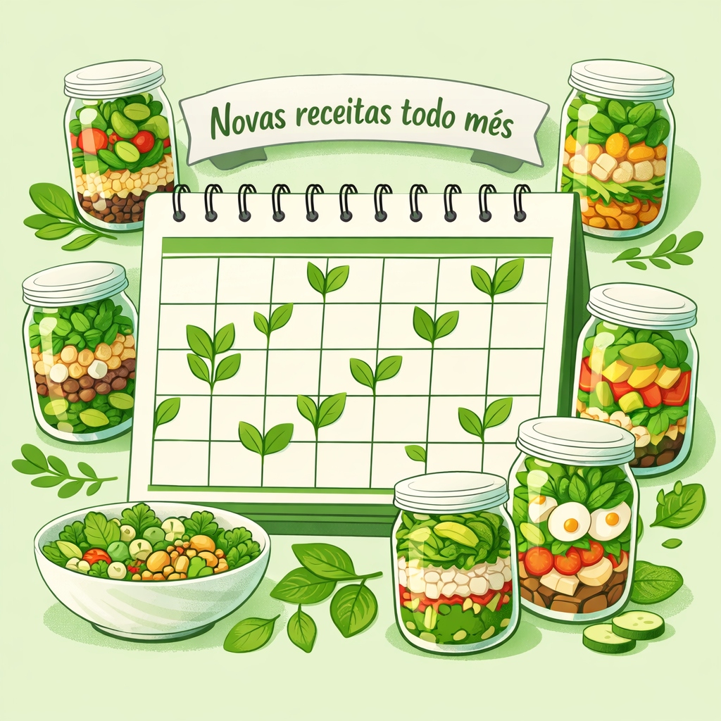 Atualização mensal de receitas