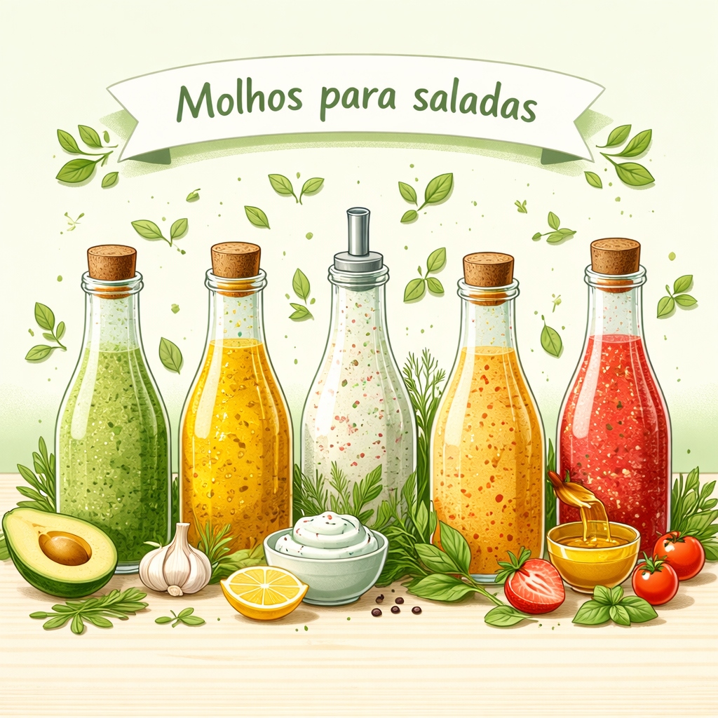 Molhos para saladas
