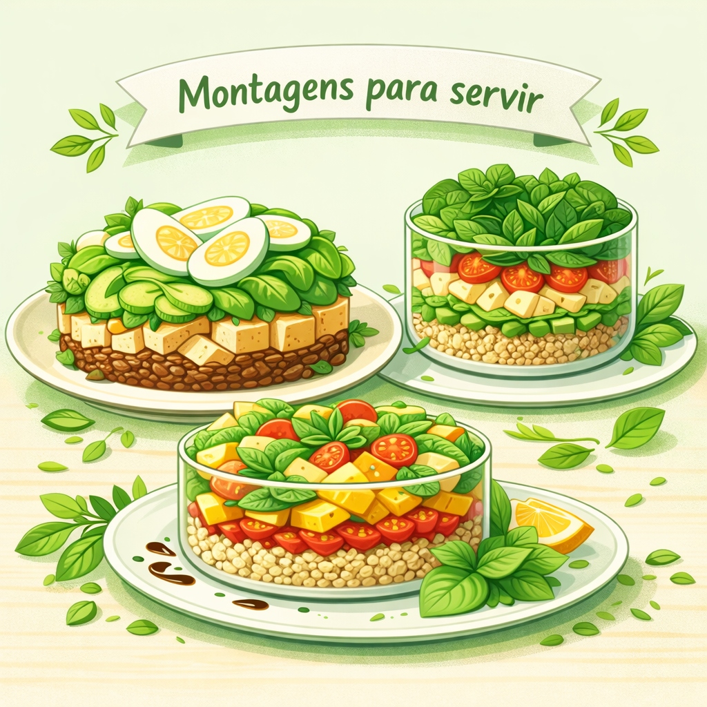 Montagens para servir