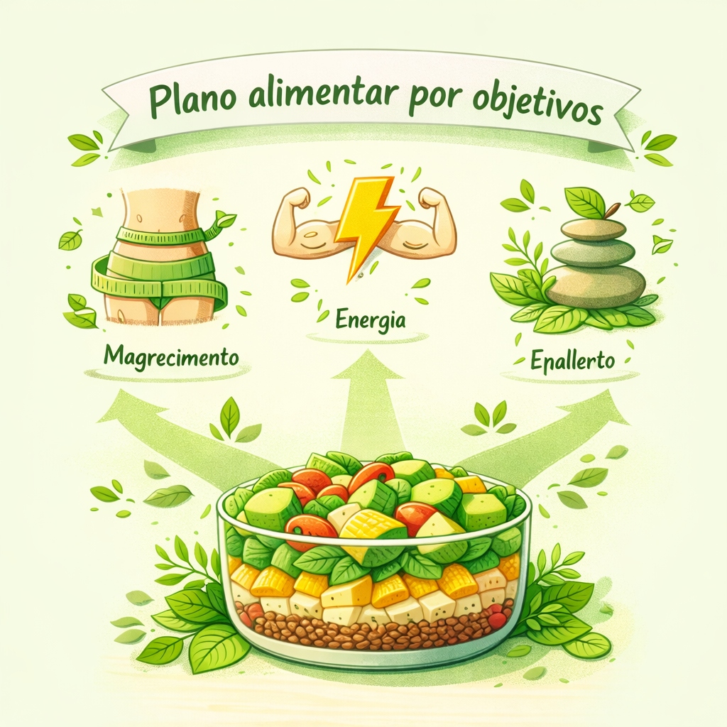 Plano alimentar por objetivos